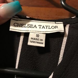 Black & white striped Chelsea Taylor jumper !!